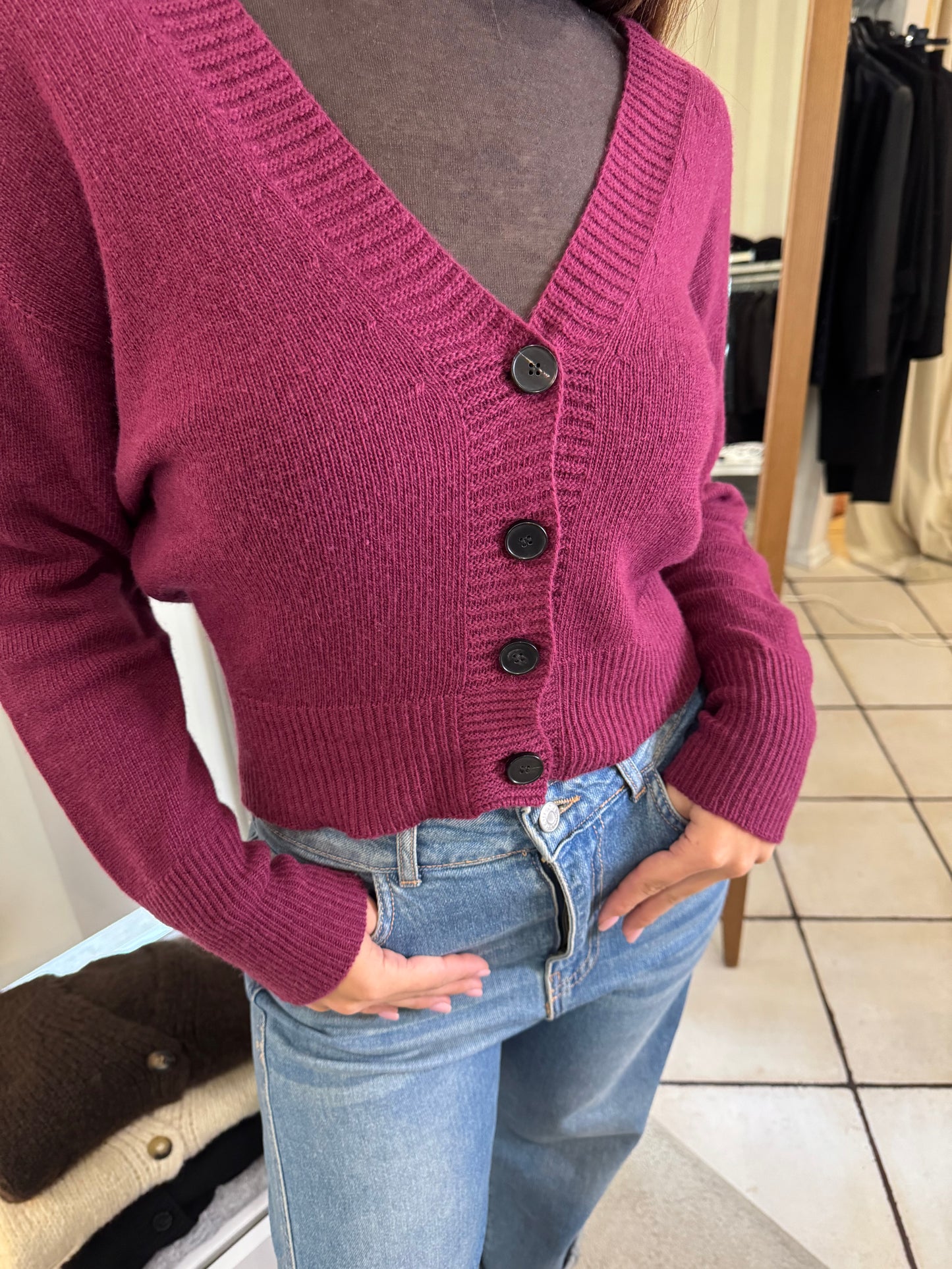 Cardigan corto Vicolo