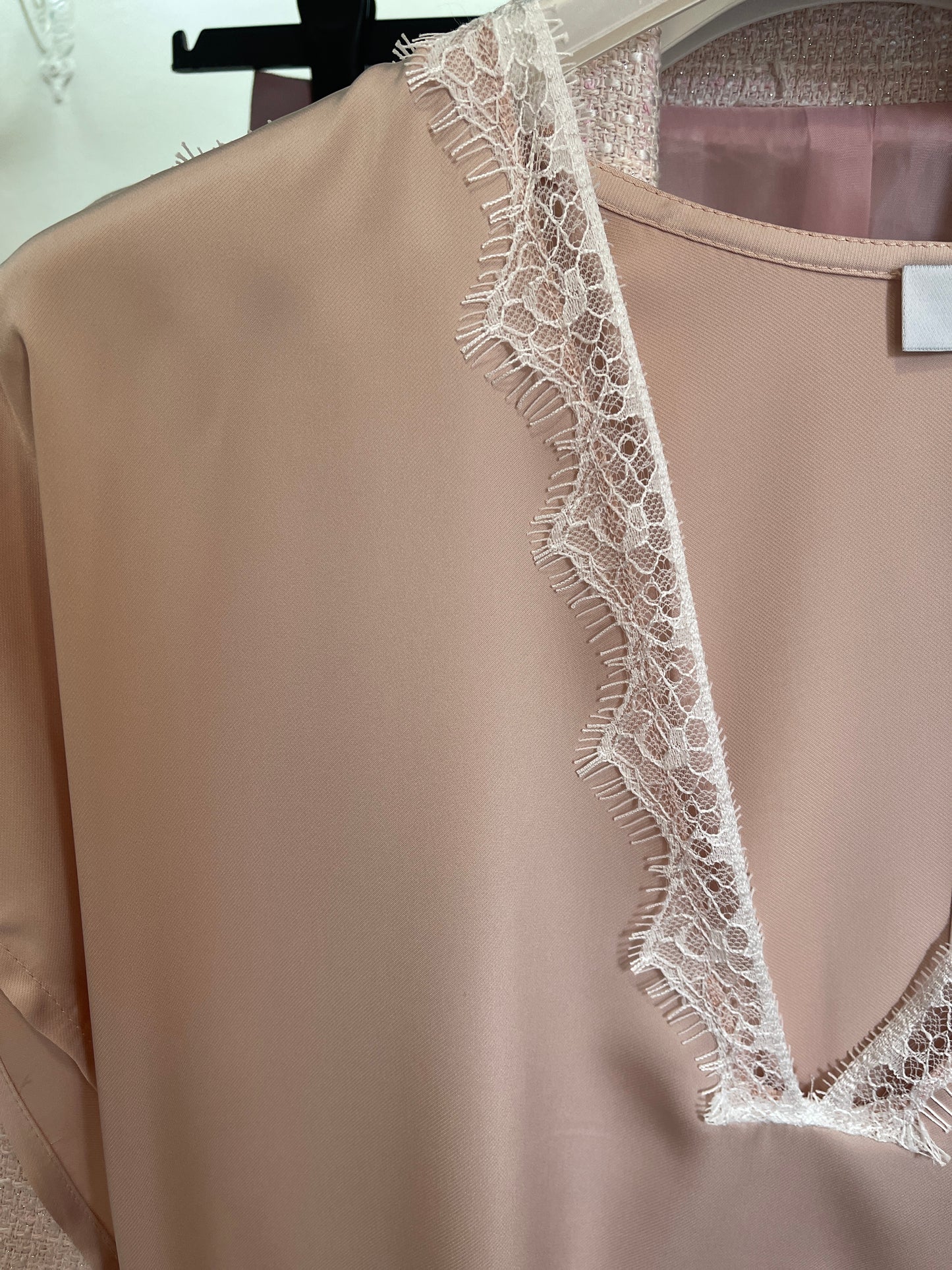 Blusa dettaglio pizzo Giorgia&Johns