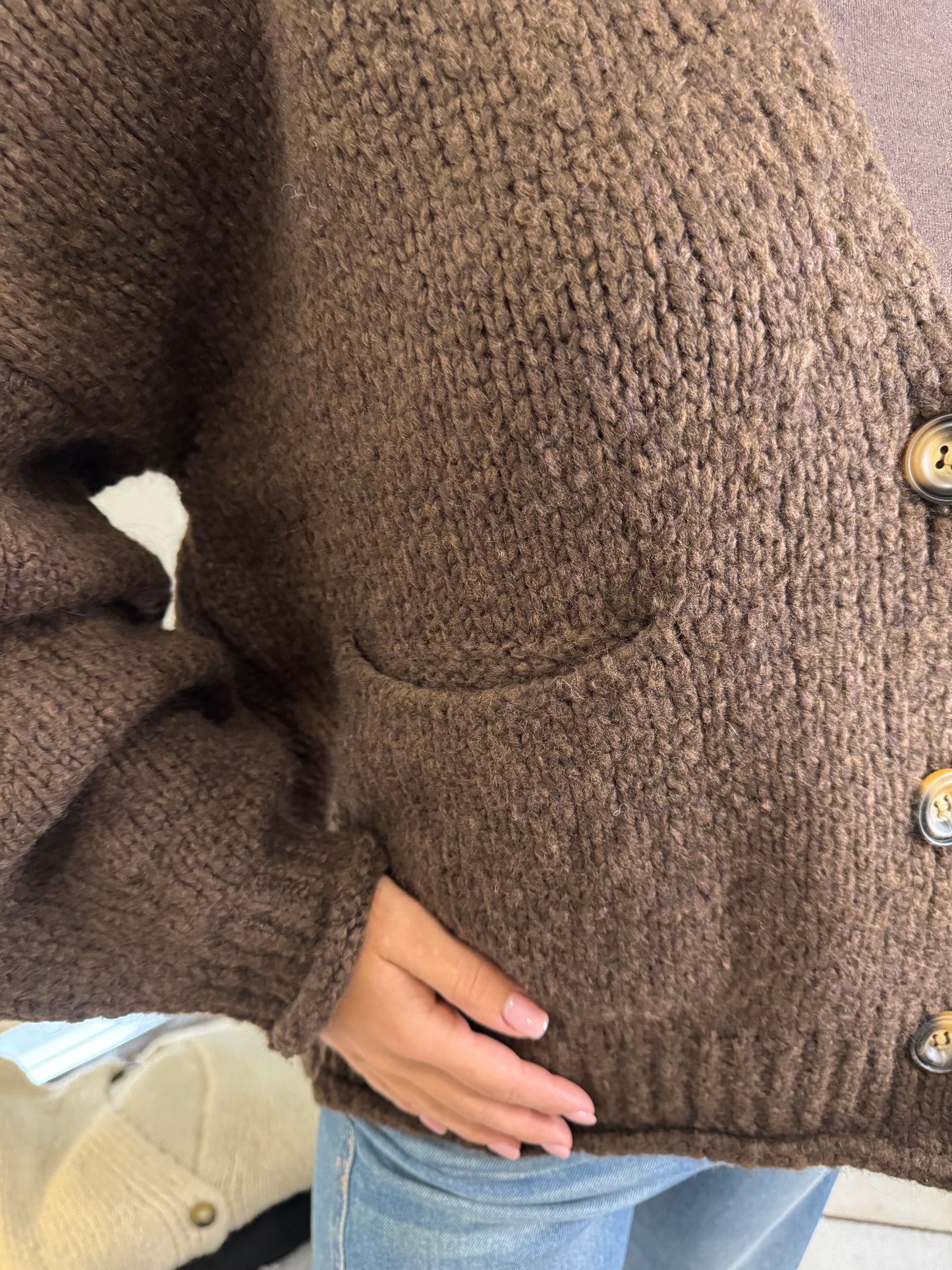 Cardigan over in maglia Vicolo