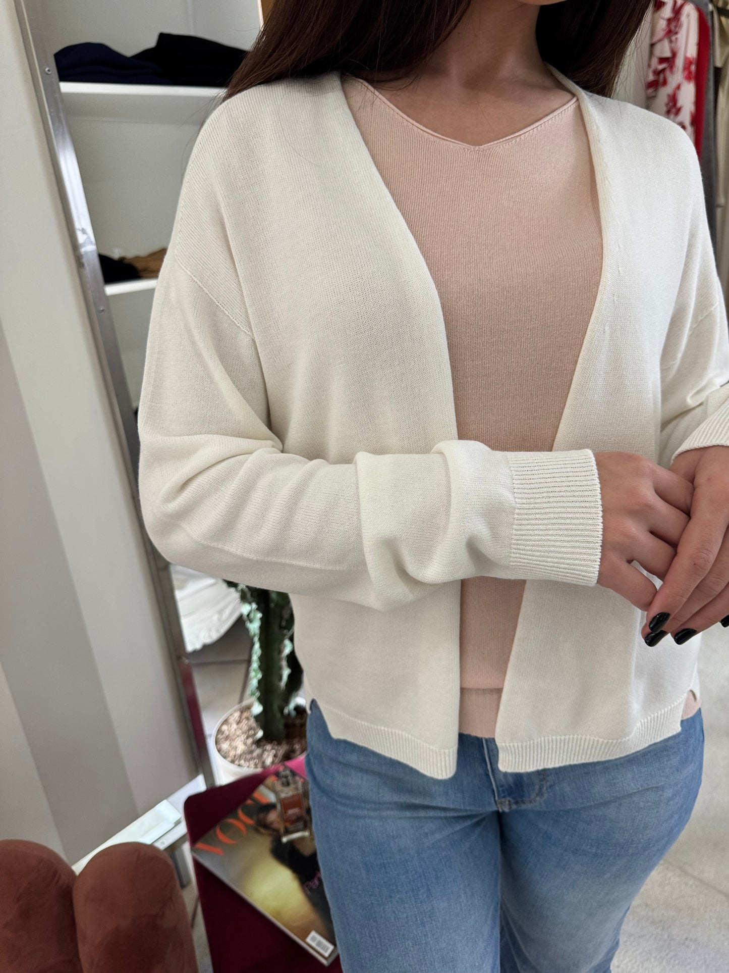 Giacchina corta in filo Kontatto