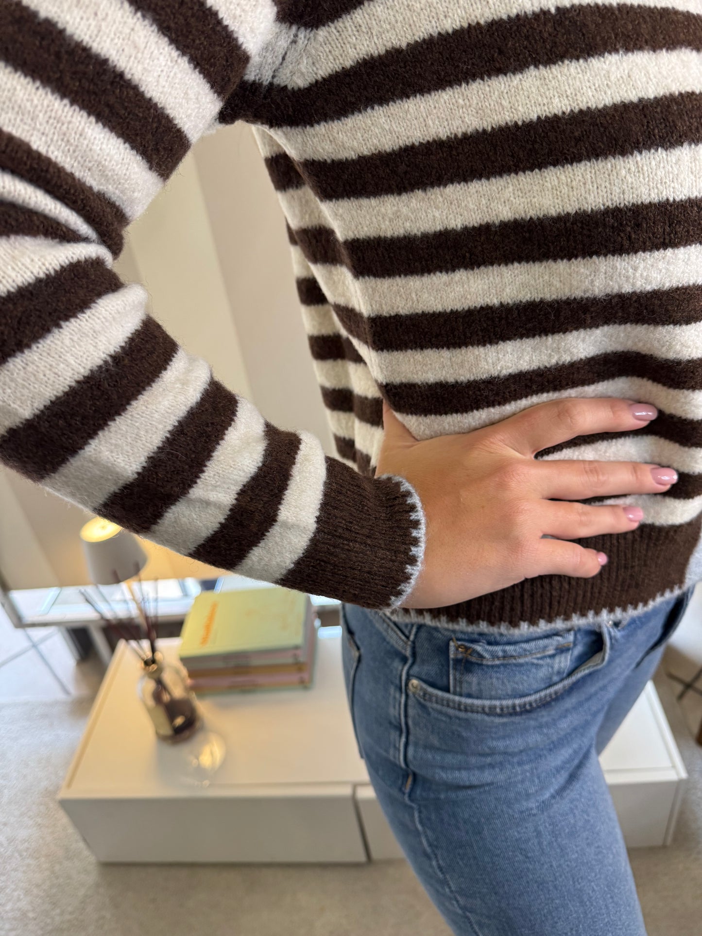 Cardigan righe Indomina