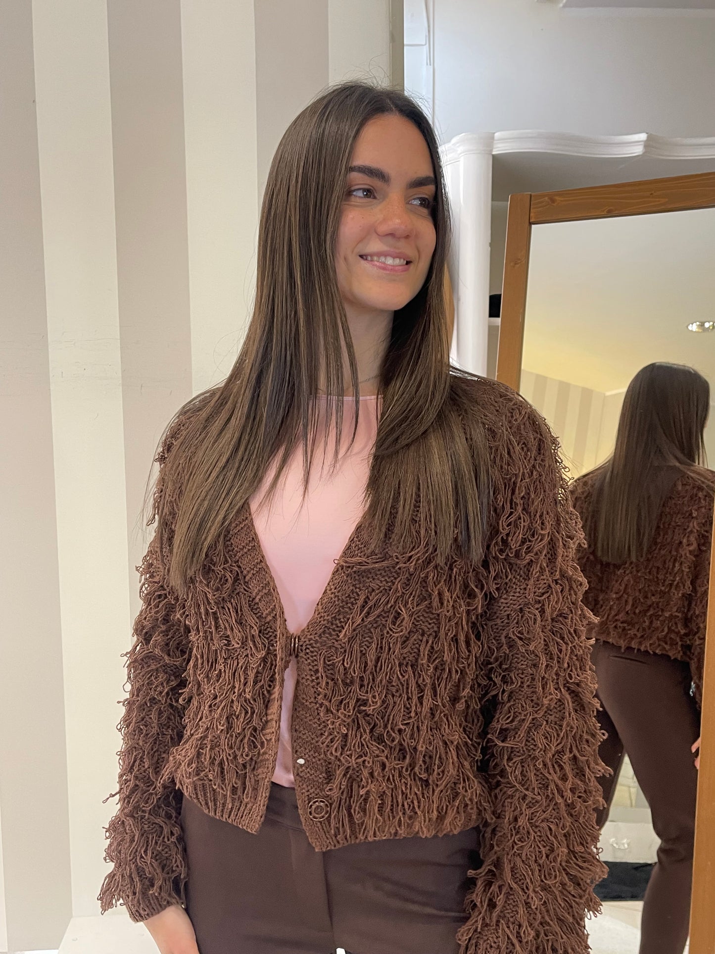 Cardigan frangia Have One