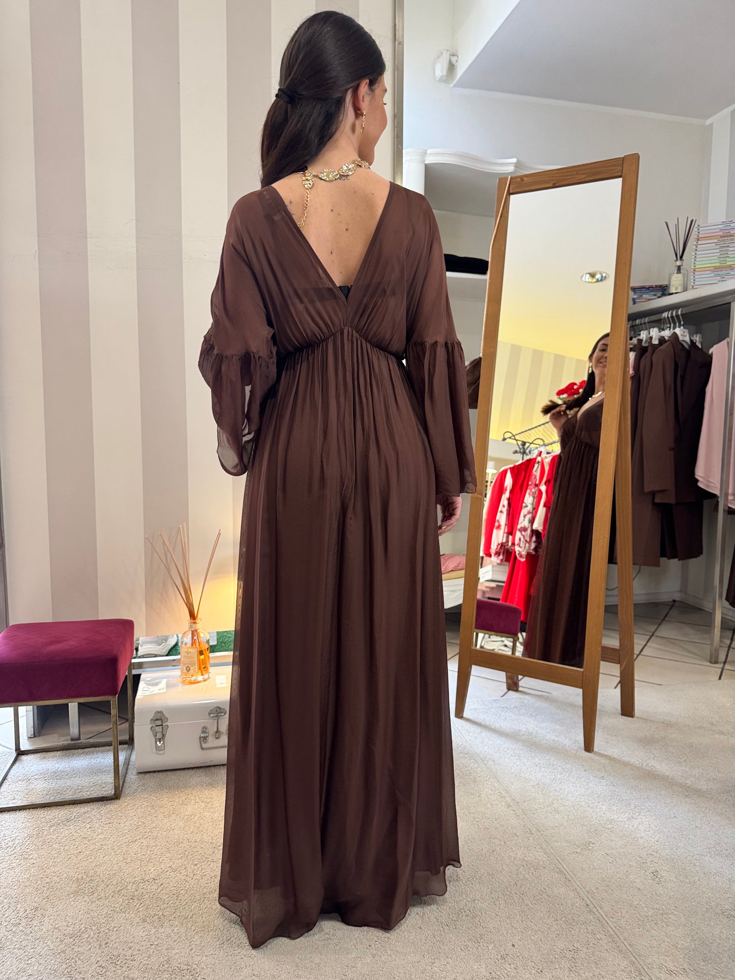 Abito lungo con manica Have One