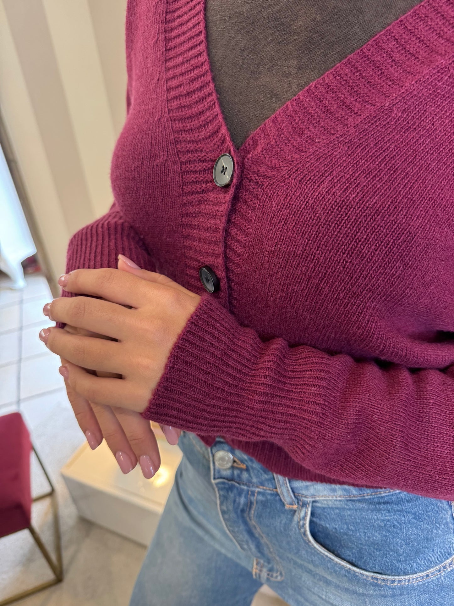 Cardigan corto Vicolo