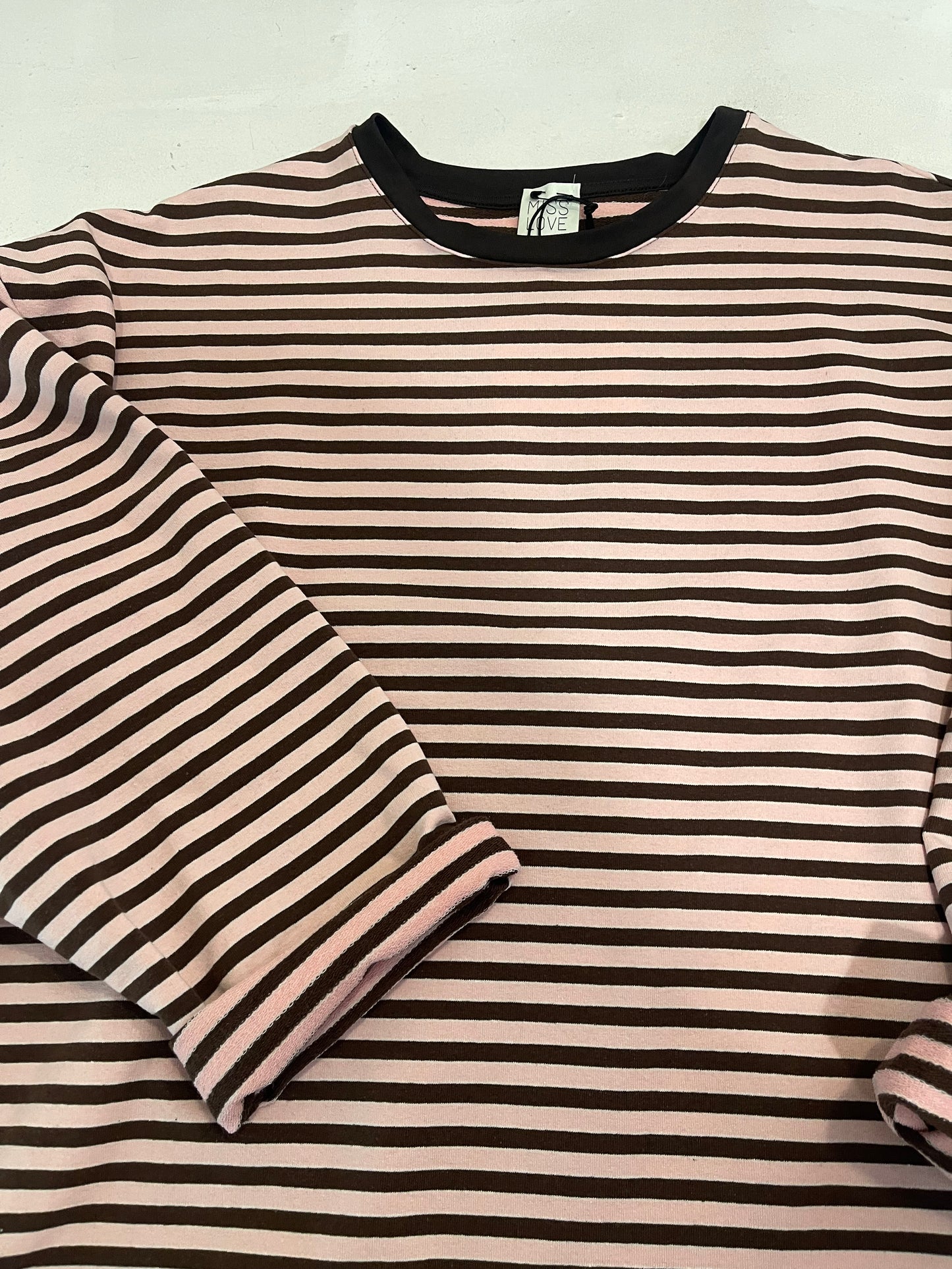 Felpa righe MissLove