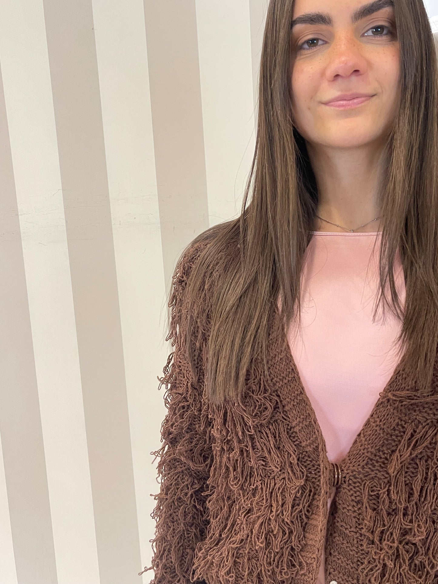 Cardigan frangia Have One