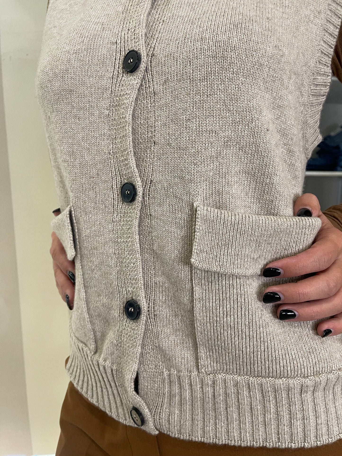 Gilet in maglia Vicolo