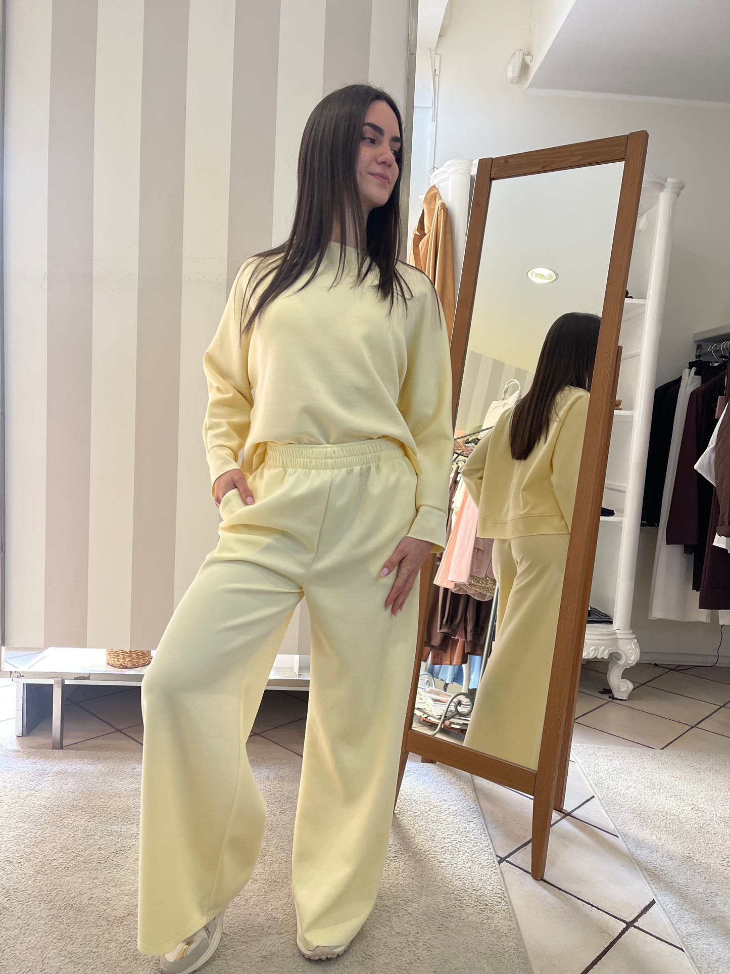 Completo in light neoprene