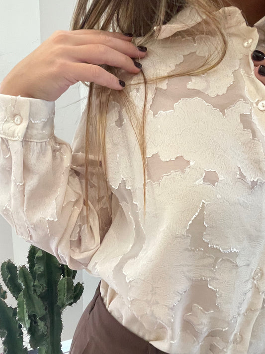 Camicia Effetto Ricamo - Giorgia & Johns