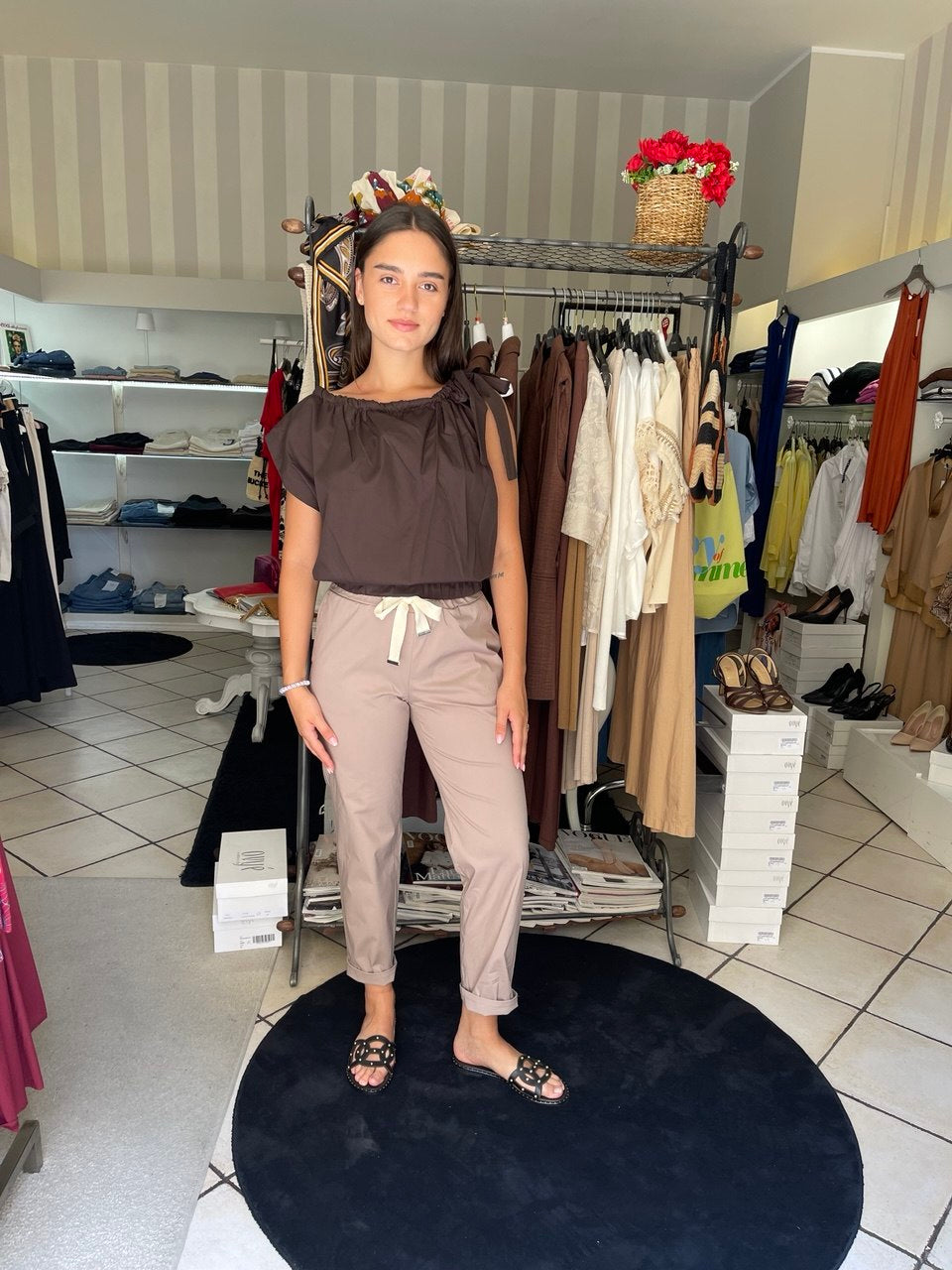 Blusa fiocco Vicolo