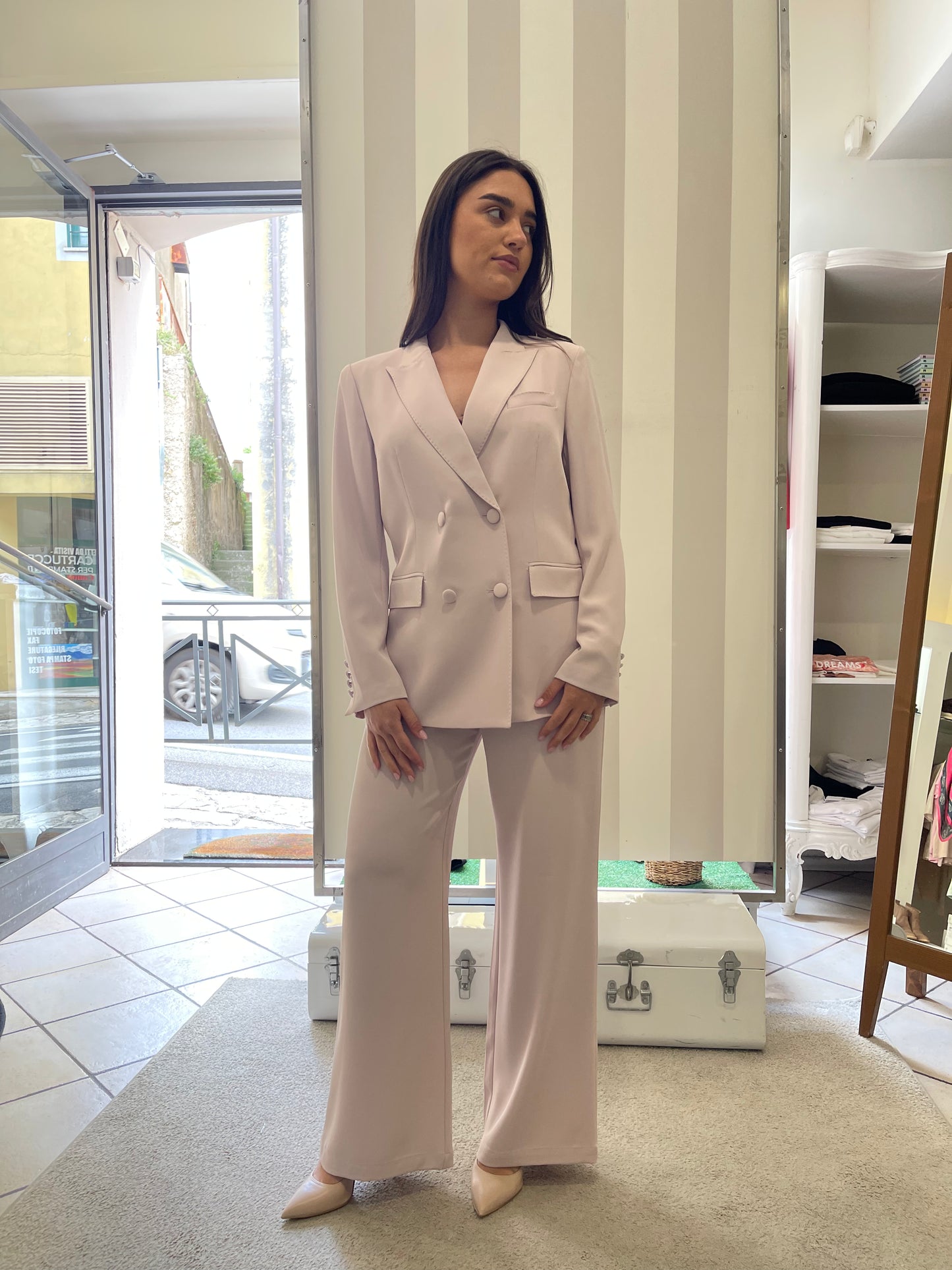 Tailleur Cherry Blue