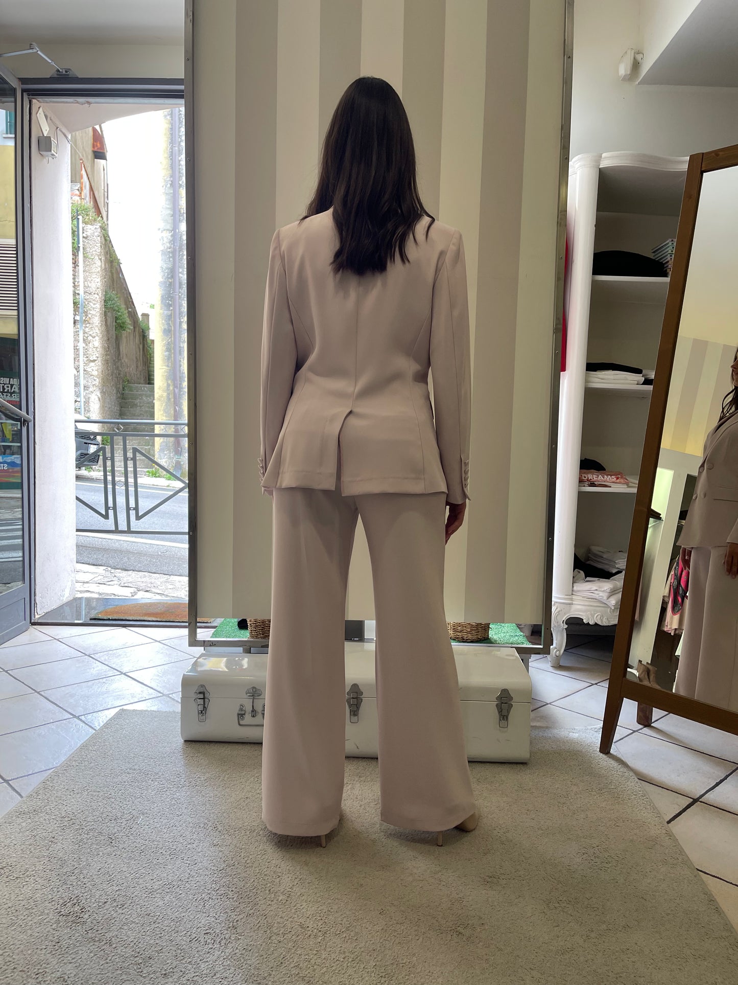 Tailleur Cherry Blue