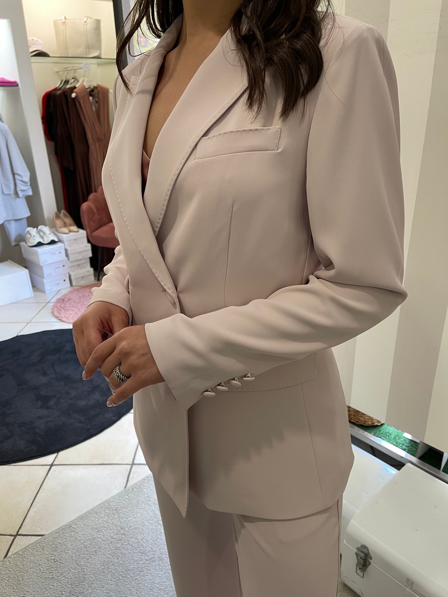 Tailleur Cherry Blue