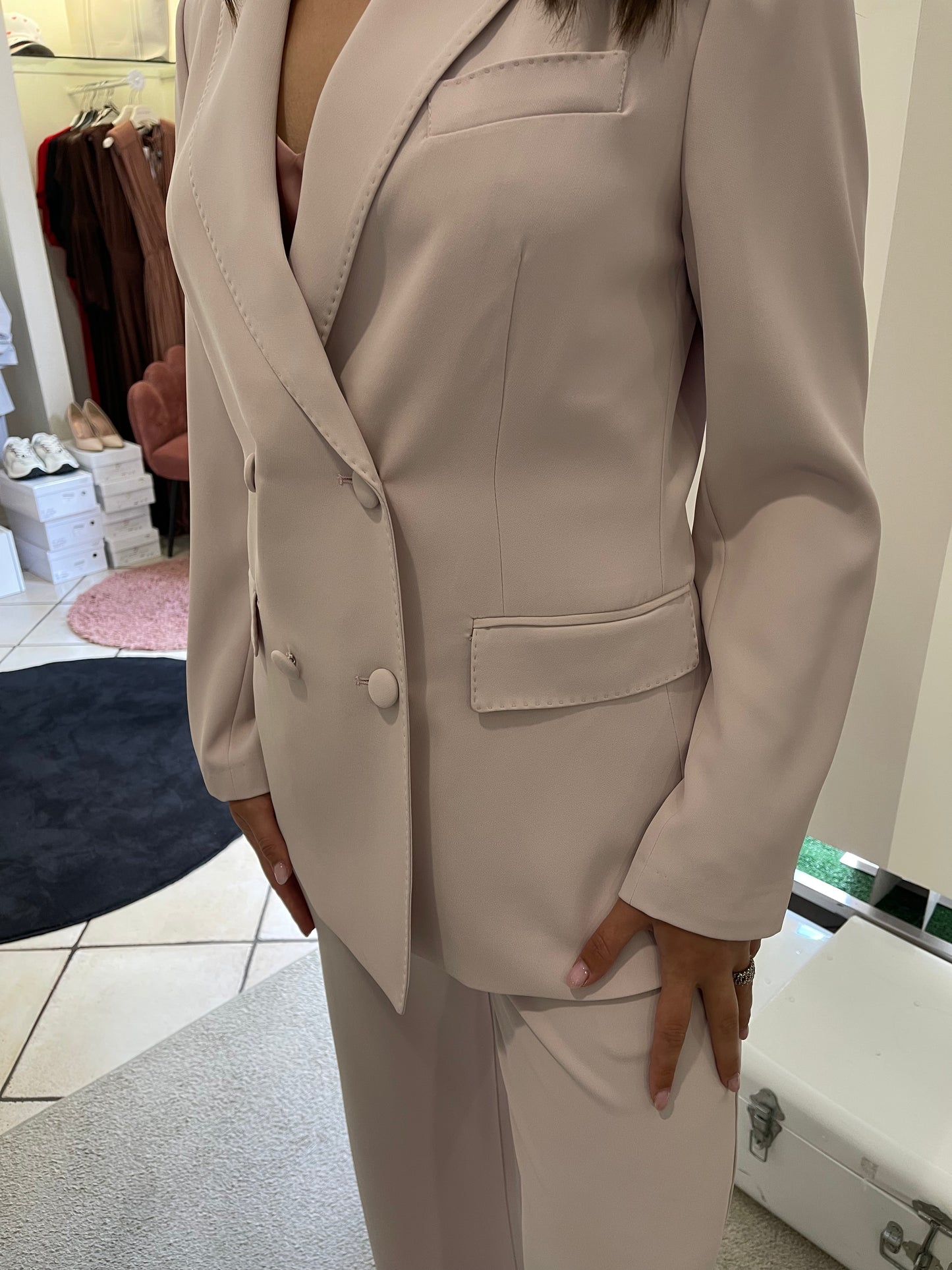 Tailleur Cherry Blue