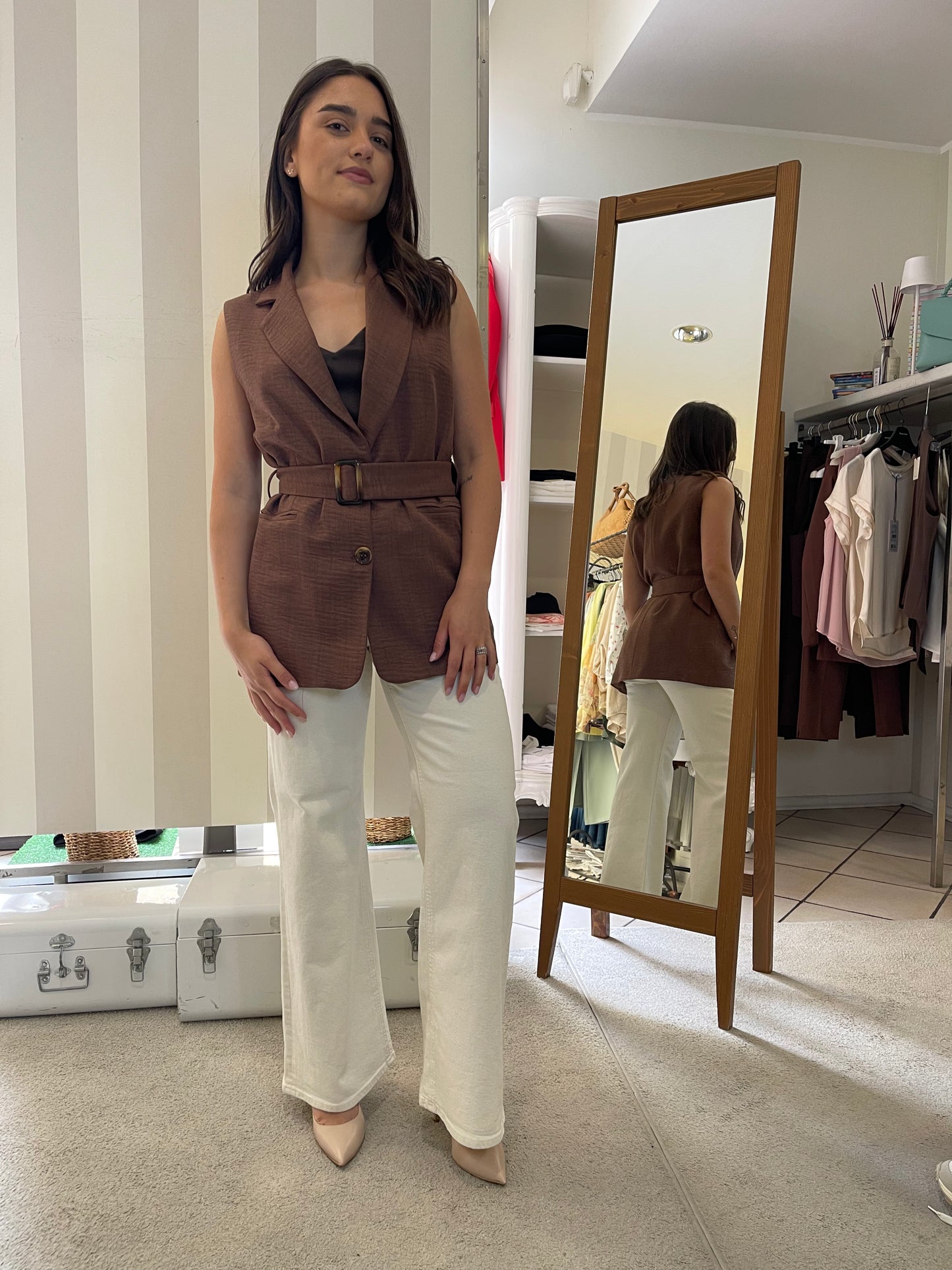 Jeans Rome flared mid waist JJXX