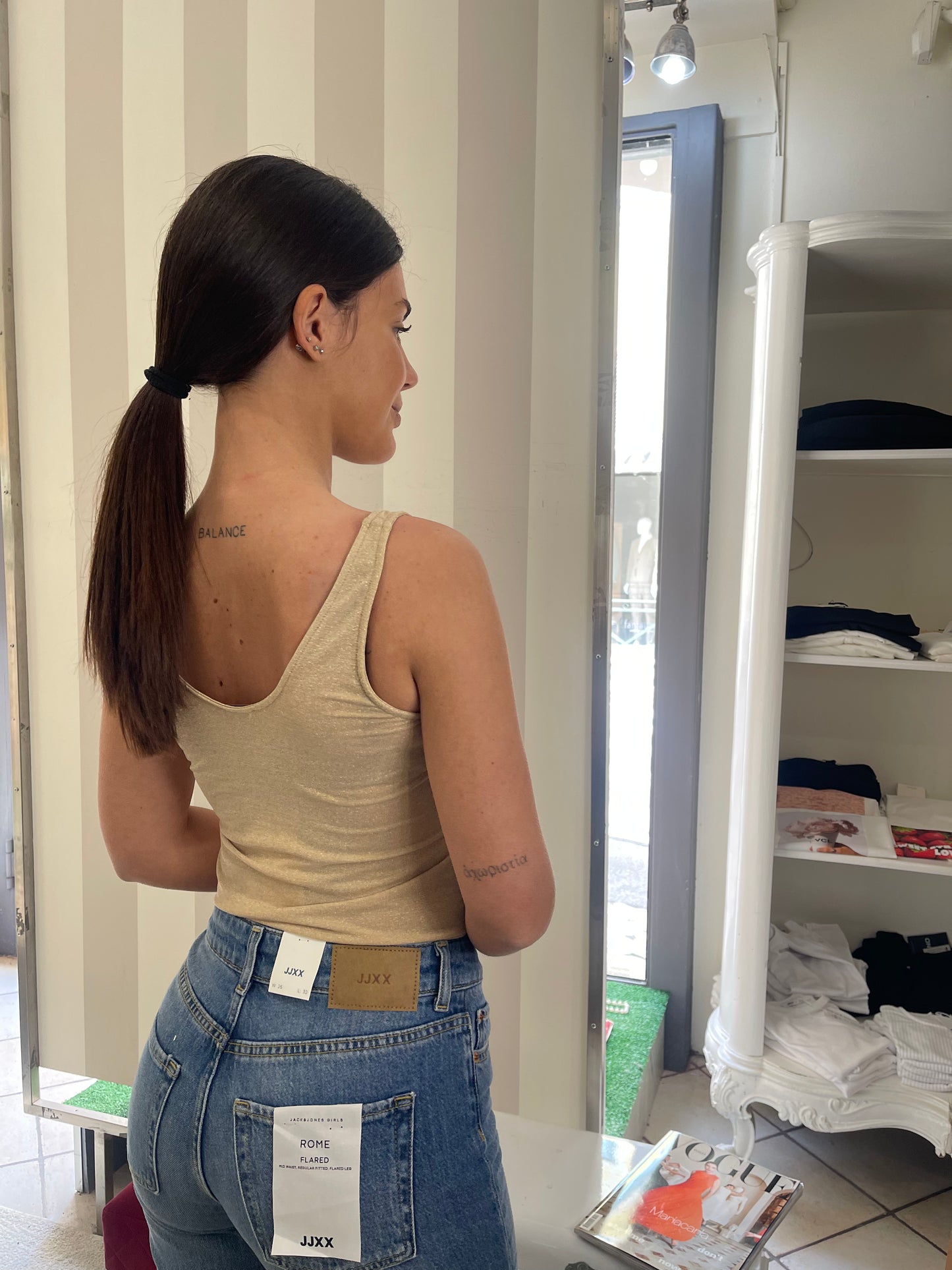 Canotta Lurex Brand