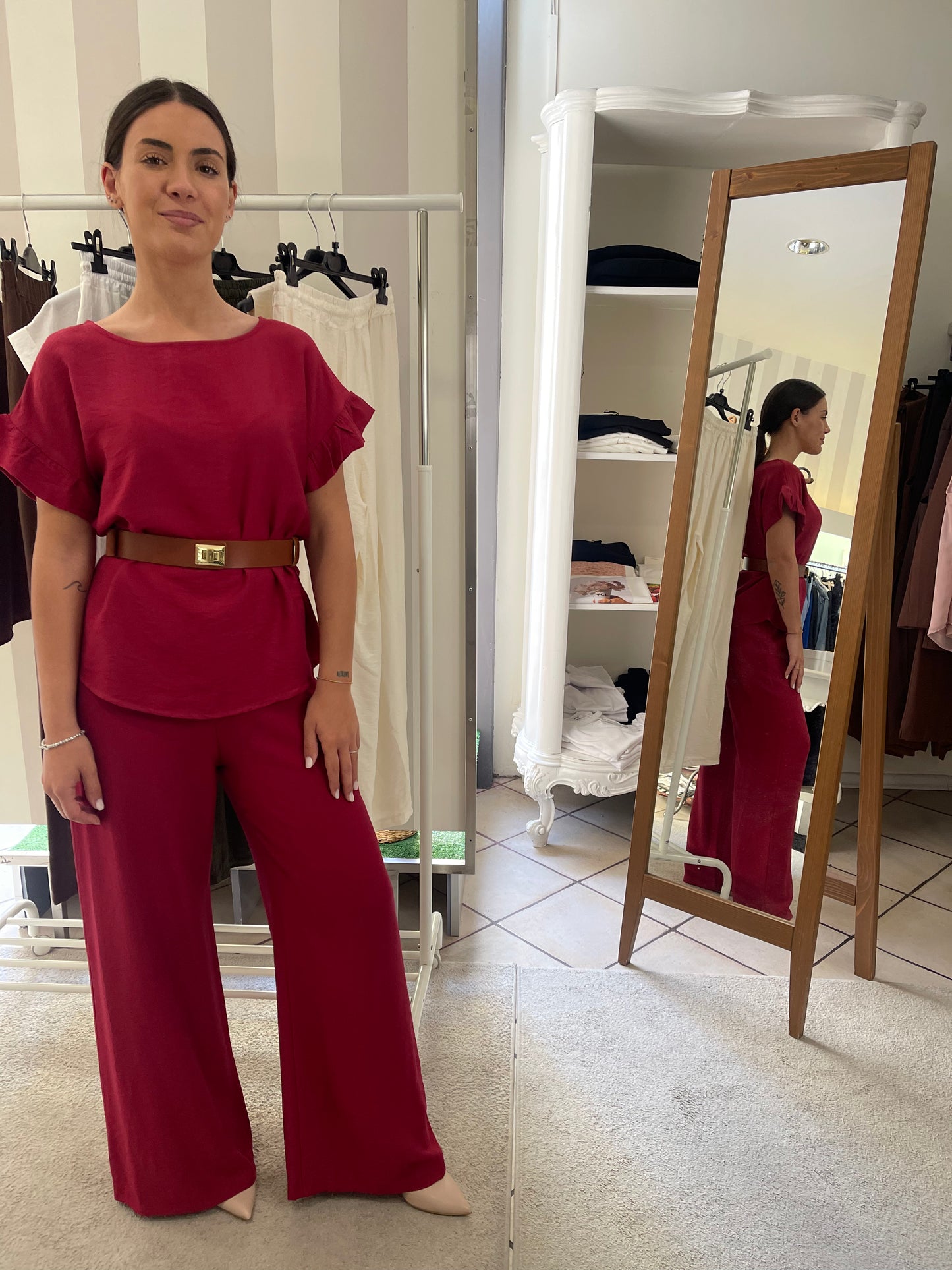 Pantalone viscosa