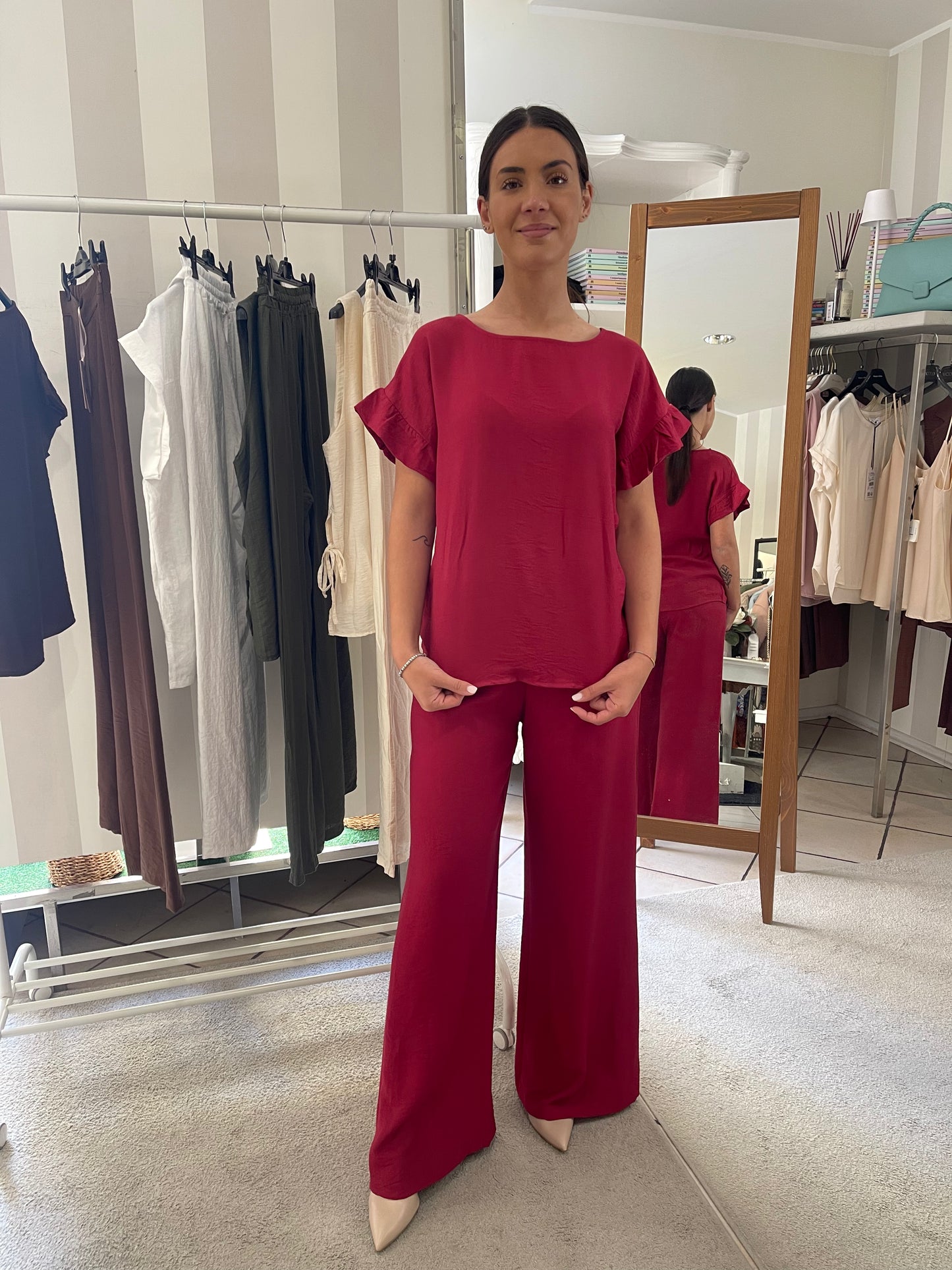 Pantalone viscosa