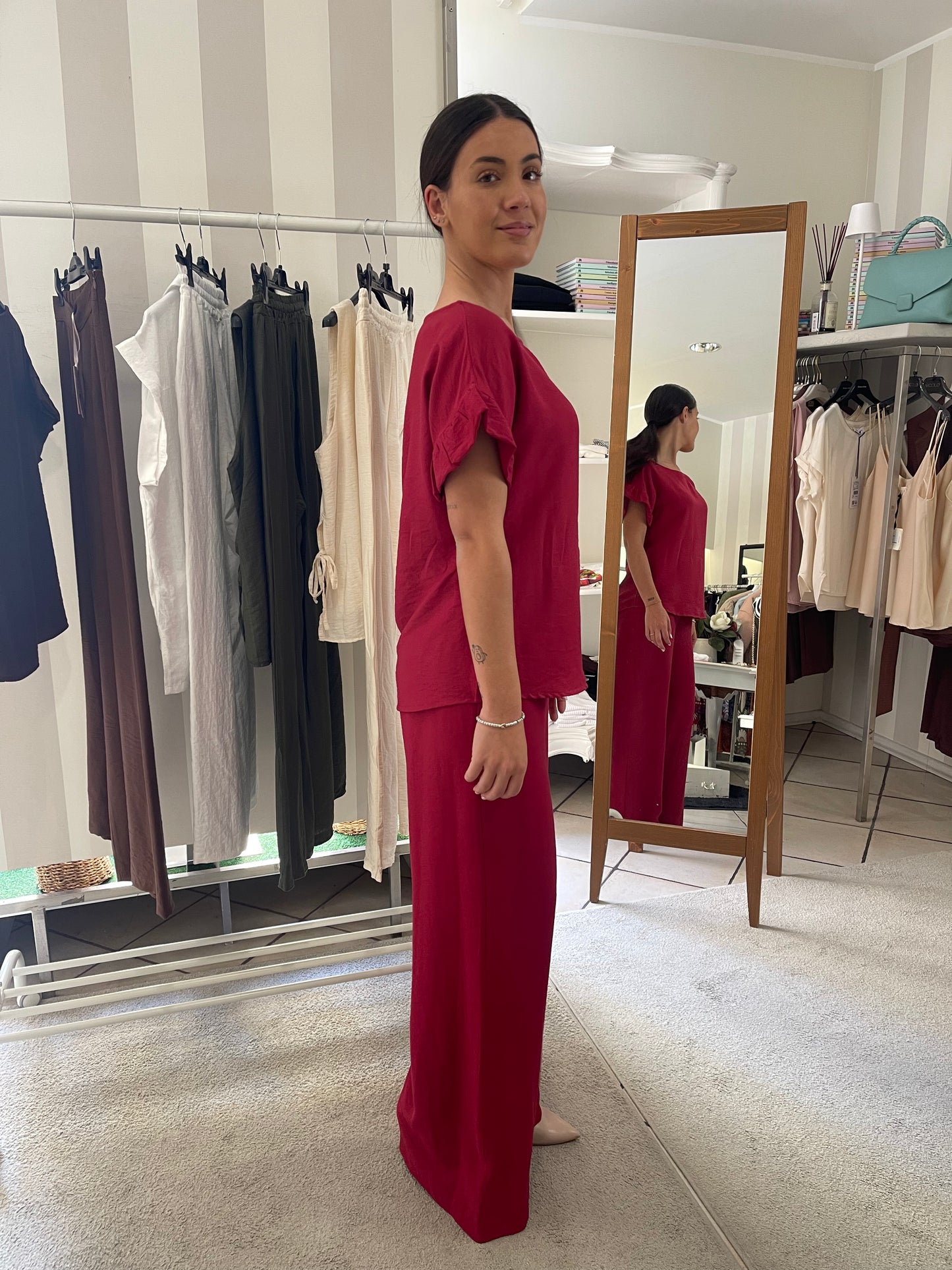 Pantalone viscosa