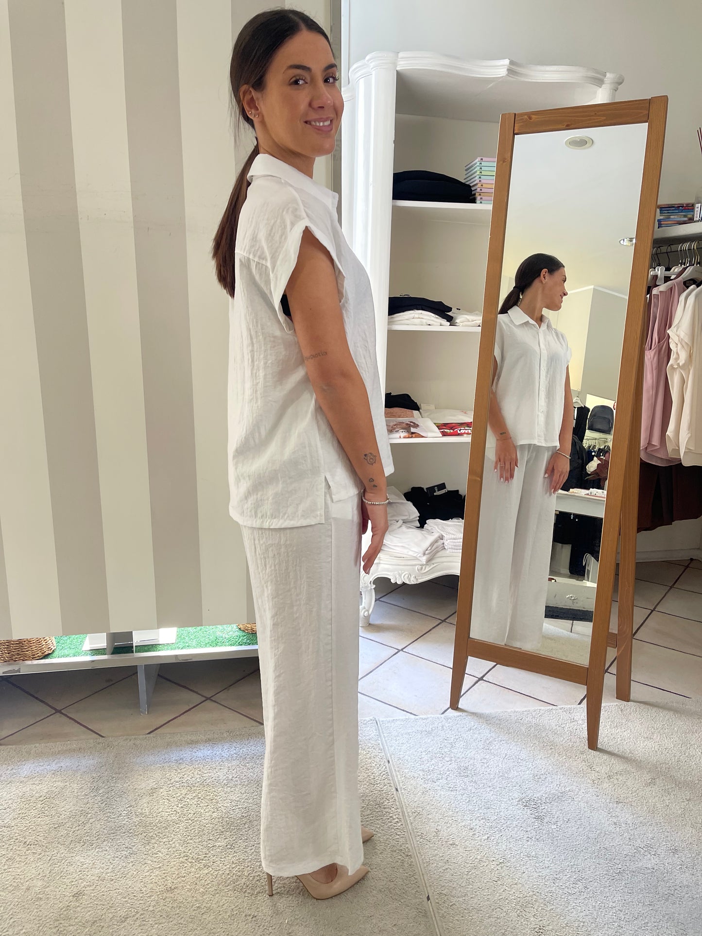 Coordinato bianco Indomina